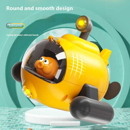 ألعاب مائية، غواصة مضيئة على شكل منجنيق، ألعاب استحمام